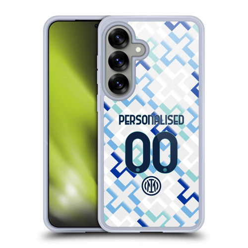 Custom Customised Personalised Inter Milan 2025/26 Players Home Kit Away Soft Gel Case for Samsung Galaxy S25