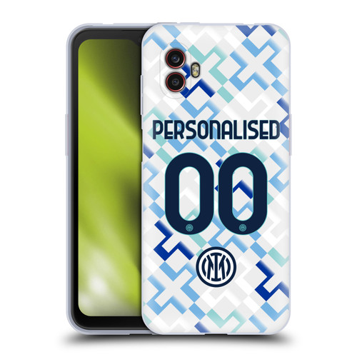 Custom Customised Personalised Inter Milan 2025/26 Players Home Kit Away Soft Gel Case for Samsung Galaxy Xcover6 Pro/Pro2