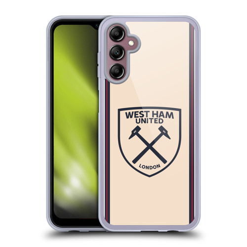 West Ham United FC 2025/26 Crest Kit Away Soft Gel Case for Samsung Galaxy A14 5G West Ham United FC 2025/26 Crest Kit Away Soft Gel Case for Samsung Galaxy A14 5G