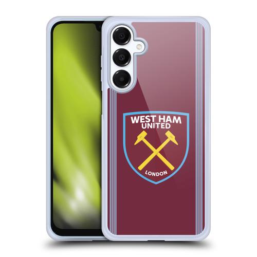 West Ham United FC 2025/26 Crest Kit Home Soft Gel Case for Samsung Galaxy A16 5G