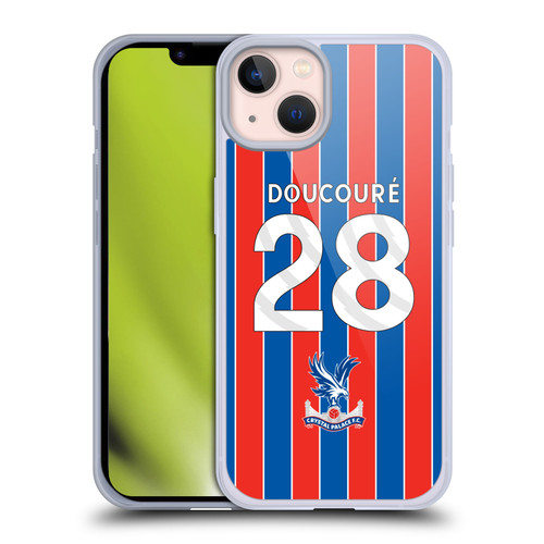 Crystal Palace FC 2025/26 Players Home Kit Cheick Doucouré Soft Gel Case for Apple iPhone 13