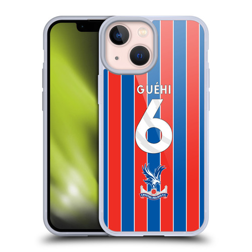 Crystal Palace FC 2025/26 Players Home Kit Marc Guéhi Soft Gel Case for Apple iPhone 13 Mini