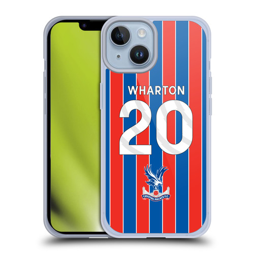 Crystal Palace FC 2025/26 Players Home Kit Adam Wharton Soft Gel Case for Apple iPhone 14