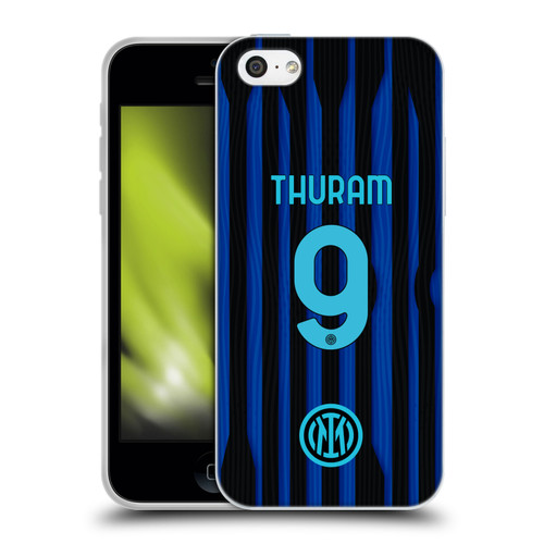 Fc Internazionale Milano 2025/26 Players Home Kit Marcus Thuram Soft Gel Case for Apple iPhone 5c
