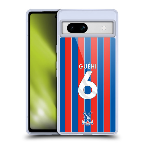 Crystal Palace FC 2025/26 Players Home Kit Marc Guéhi Soft Gel Case for Google Pixel 7a Crystal Palace FC 2025/26 Players Home Kit Marc Guéhi Soft Gel Case for Google Pixel 7a