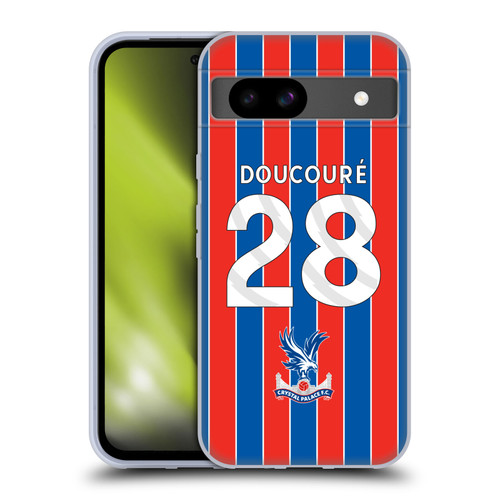 Crystal Palace FC 2025/26 Players Home Kit Cheick Doucouré Soft Gel Case for Google Pixel 8a