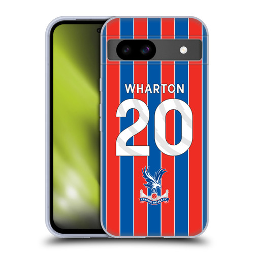 Crystal Palace FC 2025/26 Players Home Kit Adam Wharton Soft Gel Case for Google Pixel 8a