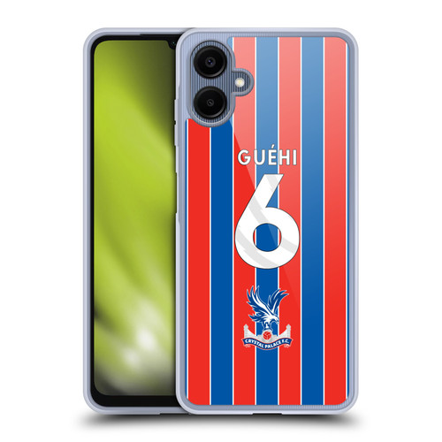 Crystal Palace FC 2025/26 Players Home Kit Marc Guéhi Soft Gel Case for Samsung Galaxy A06 4G