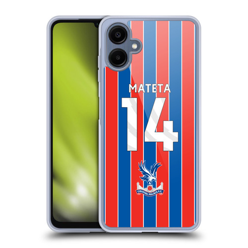 Crystal Palace FC 2025/26 Players Home Kit Jean-Philippe Mateta Soft Gel Case for Samsung Galaxy A06 4G Crystal Palace FC 2025/26 Players Home Kit Jean-Philippe Mateta Soft Gel Case for Samsung Galaxy A06 4G
