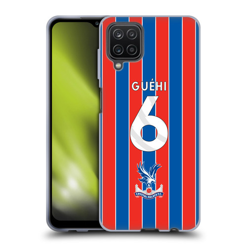 Crystal Palace FC 2025/26 Players Home Kit Marc Guéhi Soft Gel Case for Samsung Galaxy A12 (2020)