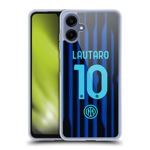 Fc Internazionale Milano 2025/26 Players Home Kit Lautaro Martínez Soft Gel Case for Samsung Galaxy A06 4G Fc Internazionale Milano 2025/26 Players Home Kit Lautaro Martínez Soft Gel Case for Samsung Galaxy A06 4G