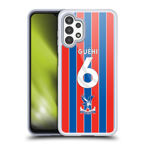 Crystal Palace FC 2025/26 Players Home Kit Marc Guéhi Soft Gel Case for Samsung Galaxy A13 (2022)