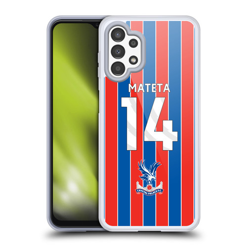 Crystal Palace FC 2025/26 Players Home Kit Jean-Philippe Mateta Soft Gel Case for Samsung Galaxy A13 (2022) Crystal Palace FC 2025/26 Players Home Kit Jean-Philippe Mateta Soft Gel Case for Samsung Galaxy A13 (2022)