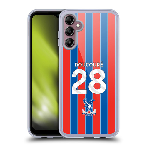 Crystal Palace FC 2025/26 Players Home Kit Cheick Doucouré Soft Gel Case for Samsung Galaxy A14 5G Crystal Palace FC 2025/26 Players Home Kit Cheick Doucouré Soft Gel Case for Samsung Galaxy A14 5G