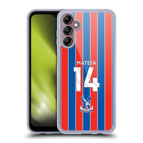 Crystal Palace FC 2025/26 Players Home Kit Jean-Philippe Mateta Soft Gel Case for Samsung Galaxy A14 5G Crystal Palace FC 2025/26 Players Home Kit Jean-Philippe Mateta Soft Gel Case for Samsung Galaxy A14 5G