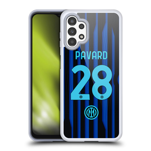 Fc Internazionale Milano 2025/26 Players Home Kit Benjamin Pavard Soft Gel Case for Samsung Galaxy A13 (2022)