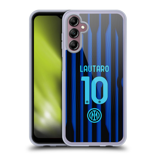 Fc Internazionale Milano 2025/26 Players Home Kit Lautaro Martínez Soft Gel Case for Samsung Galaxy A14 5G Fc Internazionale Milano 2025/26 Players Home Kit Lautaro Martínez Soft Gel Case for Samsung Galaxy A14 5G