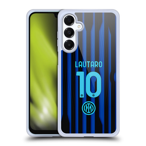 Fc Internazionale Milano 2025/26 Players Home Kit Lautaro Martínez Soft Gel Case for Samsung Galaxy A16 5G