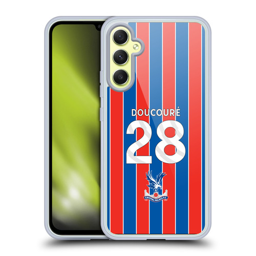 Crystal Palace FC 2025/26 Players Home Kit Cheick Doucouré Soft Gel Case for Samsung Galaxy A34 5G Crystal Palace FC 2025/26 Players Home Kit Cheick Doucouré Soft Gel Case for Samsung Galaxy A34 5G