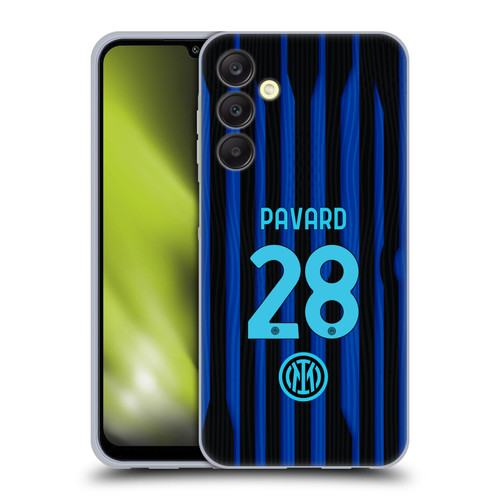 Fc Internazionale Milano 2025/26 Players Home Kit Benjamin Pavard Soft Gel Case for Samsung Galaxy A25 5G
