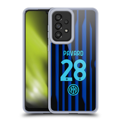 Fc Internazionale Milano 2025/26 Players Home Kit Benjamin Pavard Soft Gel Case for Samsung Galaxy A33 5G (2022)