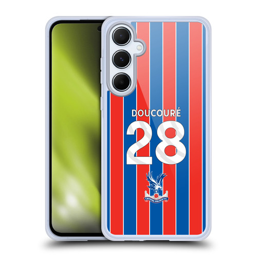 Crystal Palace FC 2025/26 Players Home Kit Cheick Doucouré Soft Gel Case for Samsung Galaxy A55 5G