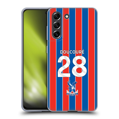Crystal Palace FC 2025/26 Players Home Kit Cheick Doucouré Soft Gel Case for Samsung Galaxy S21 FE 5G