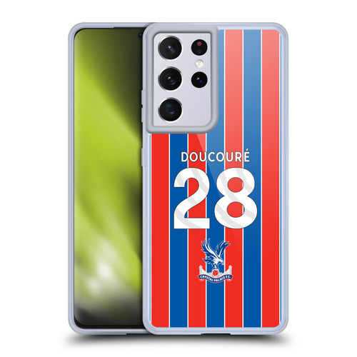 Crystal Palace FC 2025/26 Players Home Kit Cheick Doucouré Soft Gel Case for Samsung Galaxy S21 Ultra 5G Crystal Palace FC 2025/26 Players Home Kit Cheick Doucouré Soft Gel Case for Samsung Galaxy S21 Ultra 5G