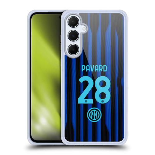 Fc Internazionale Milano 2025/26 Players Home Kit Benjamin Pavard Soft Gel Case for Samsung Galaxy A55 5G