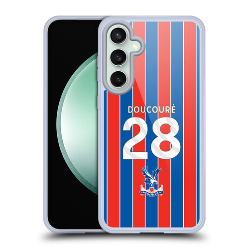 Crystal Palace FC 2025/26 Players Home Kit Cheick Doucouré Soft Gel Case for Samsung Galaxy S23 FE 5G & MagSafe