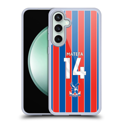 Crystal Palace FC 2025/26 Players Home Kit Jean-Philippe Mateta Soft Gel Case for Samsung Galaxy S23 FE 5G
