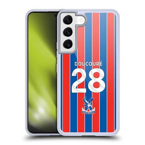 Crystal Palace FC 2025/26 Players Home Kit Cheick Doucouré Soft Gel Case for Samsung Galaxy S22 5G & MagSafe