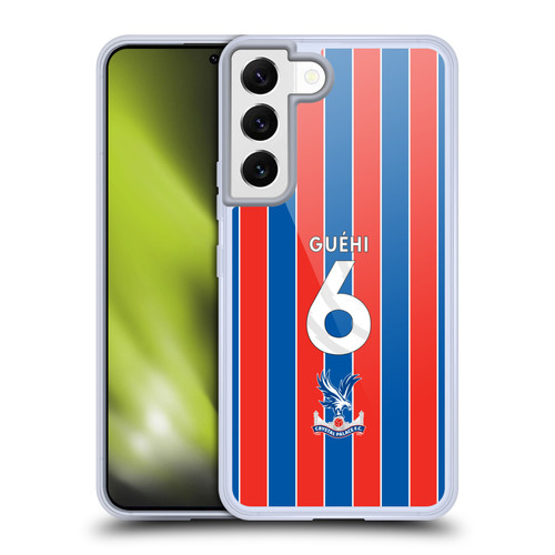 Crystal Palace FC 2025/26 Players Home Kit Marc Guéhi Soft Gel Case for Samsung Galaxy S22 5G Crystal Palace FC 2025/26 Players Home Kit Marc Guéhi Soft Gel Case for Samsung Galaxy S22 5G