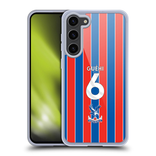 Crystal Palace FC 2025/26 Players Home Kit Marc Guéhi Soft Gel Case for Samsung Galaxy S23+ 5G & MagSafe