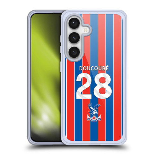 Crystal Palace FC 2025/26 Players Home Kit Cheick Doucouré Soft Gel Case for Samsung Galaxy S24 5G