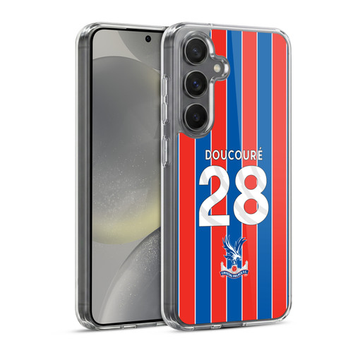 Crystal Palace FC 2025/26 Players Home Kit Cheick Doucouré Soft Gel Case for Samsung Galaxy S24 5G & MagSafe