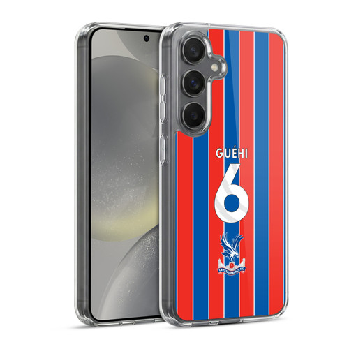 Crystal Palace FC 2025/26 Players Home Kit Marc Guéhi Soft Gel Case for Samsung Galaxy S24 5G & MagSafe