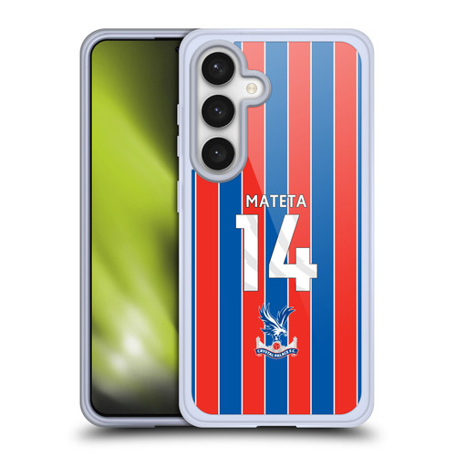 Crystal Palace FC 2025/26 Players Home Kit Jean-Philippe Mateta Soft Gel Case for Samsung Galaxy S24 5G