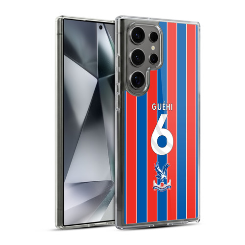 Crystal Palace FC 2025/26 Players Home Kit Marc Guéhi Soft Gel Case for Samsung Galaxy S24 Ultra 5G & MagSafe