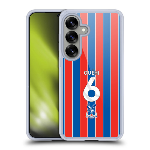 Crystal Palace FC 2025/26 Players Home Kit Marc Guéhi Soft Gel Case for Samsung Galaxy S25
