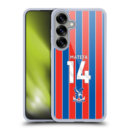 Crystal Palace FC 2025/26 Players Home Kit Jean-Philippe Mateta Soft Gel Case for Samsung Galaxy S25+