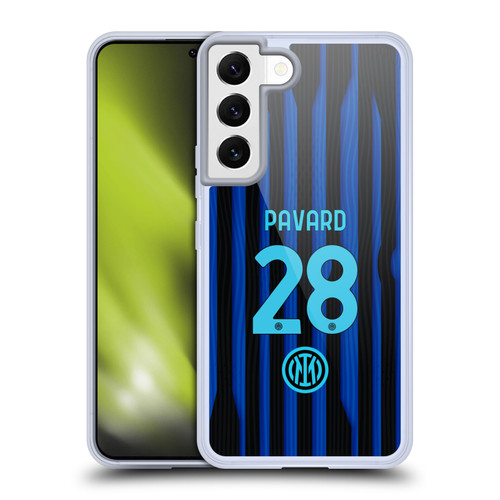 Fc Internazionale Milano 2025/26 Players Home Kit Benjamin Pavard Soft Gel Case for Samsung Galaxy S22 5G