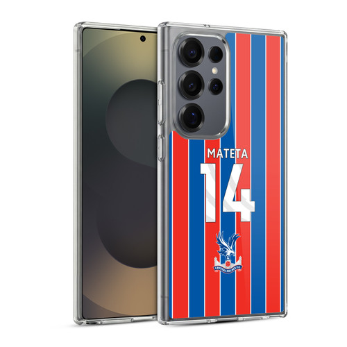 Crystal Palace FC 2025/26 Players Home Kit Jean-Philippe Mateta Soft Gel Case for Samsung Galaxy S25 Ultra & MagSafe