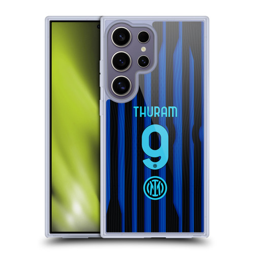 Fc Internazionale Milano 2025/26 Players Home Kit Marcus Thuram Soft Gel Case for Samsung Galaxy S25 Ultra