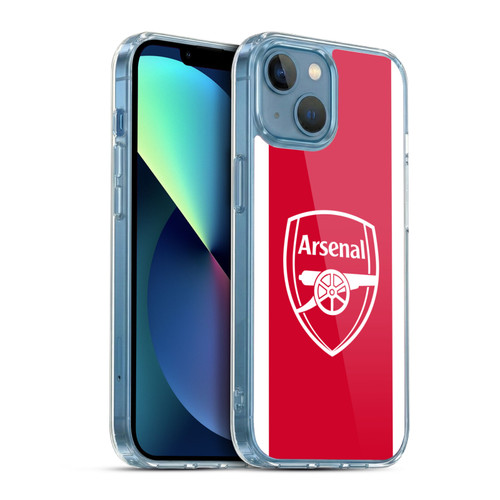 Arsenal FC 2025/26 Kit Home Soft Gel Case for Apple iPhone 13 Mini & MagSafe
