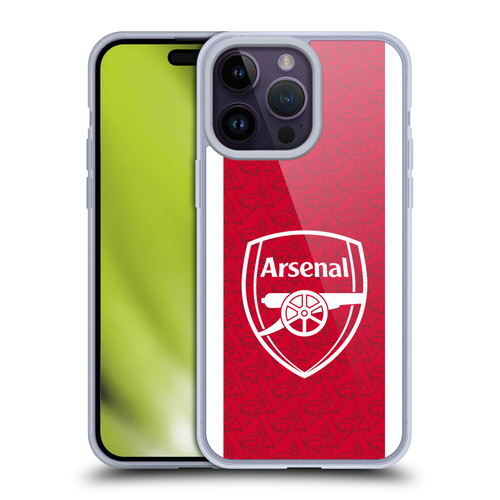 Arsenal FC 2025/26 Kit Home Soft Gel Case for Apple iPhone 14 Pro Max