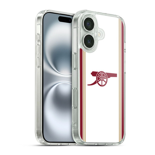 Arsenal FC 2025/26 Kit Third Soft Gel Case for Apple iPhone 16 & MagSafe