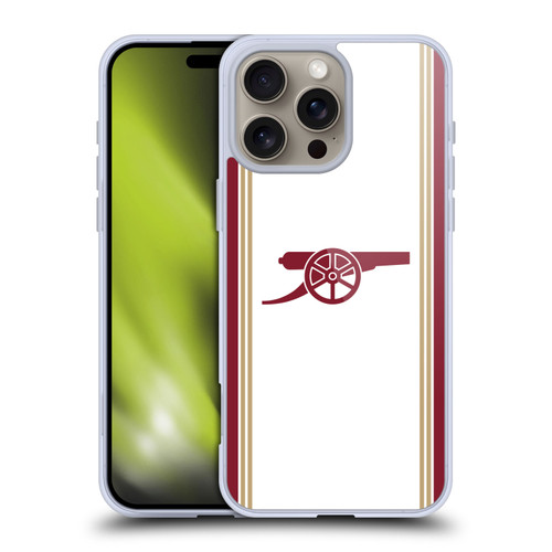 Arsenal FC 2025/26 Kit Third Soft Gel Case for Apple iPhone 16 Pro Max