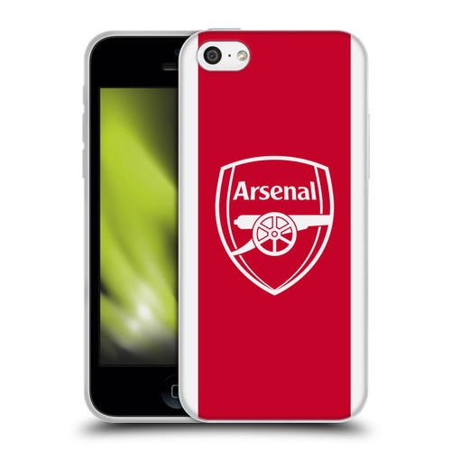 Arsenal FC 2025/26 Kit Home Soft Gel Case for Apple iPhone 5c
