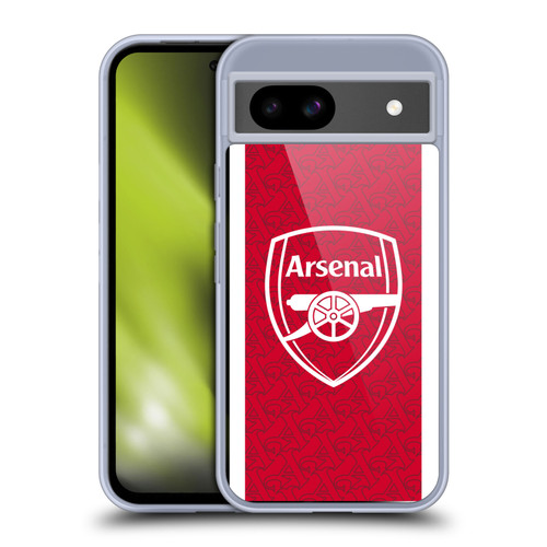 Arsenal FC 2025/26 Kit Home Soft Gel Case for Google Pixel 8a